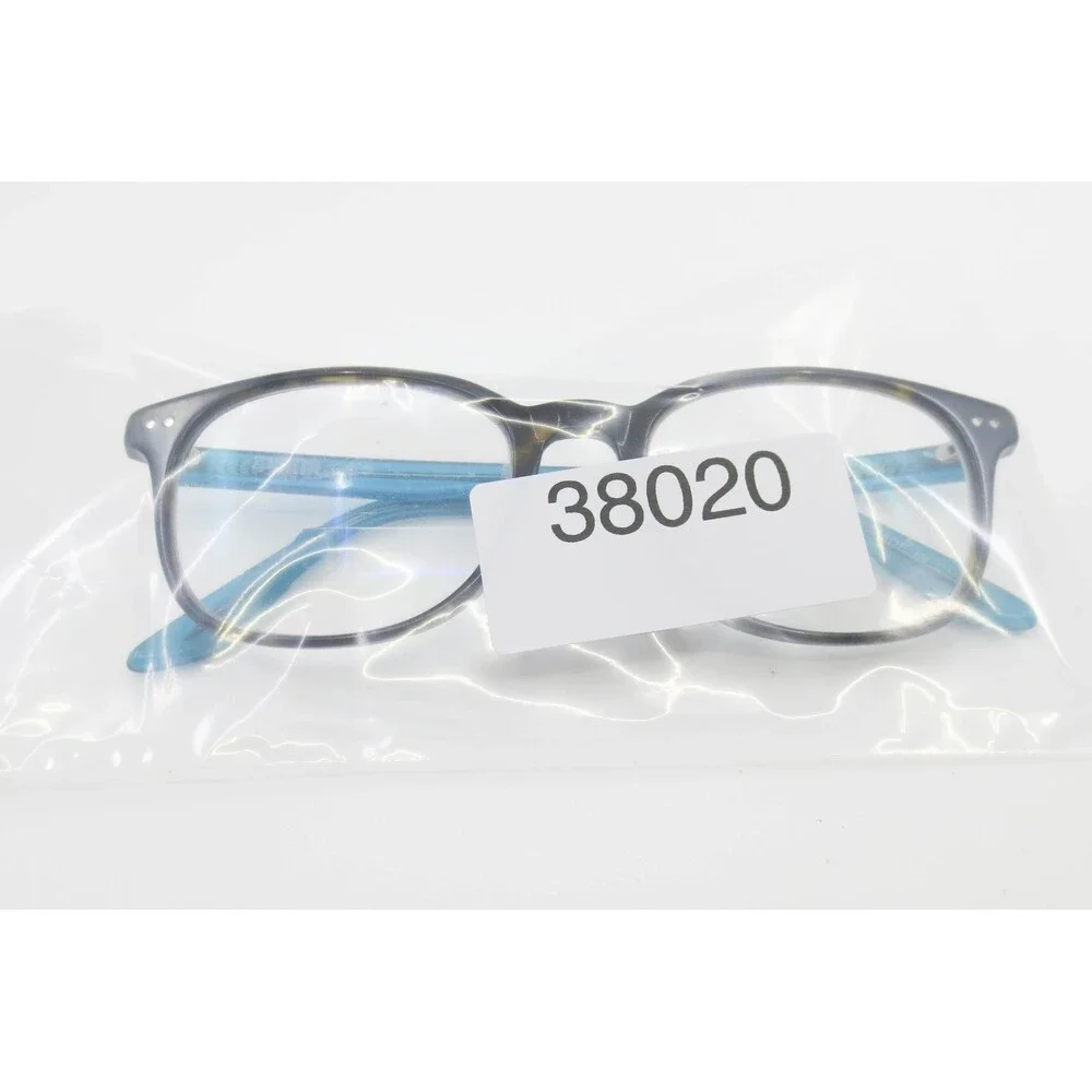 Puma Eyeglasses PE0088OC 001 Tortoise Blue Square Frames 51-19-145 Eyewear